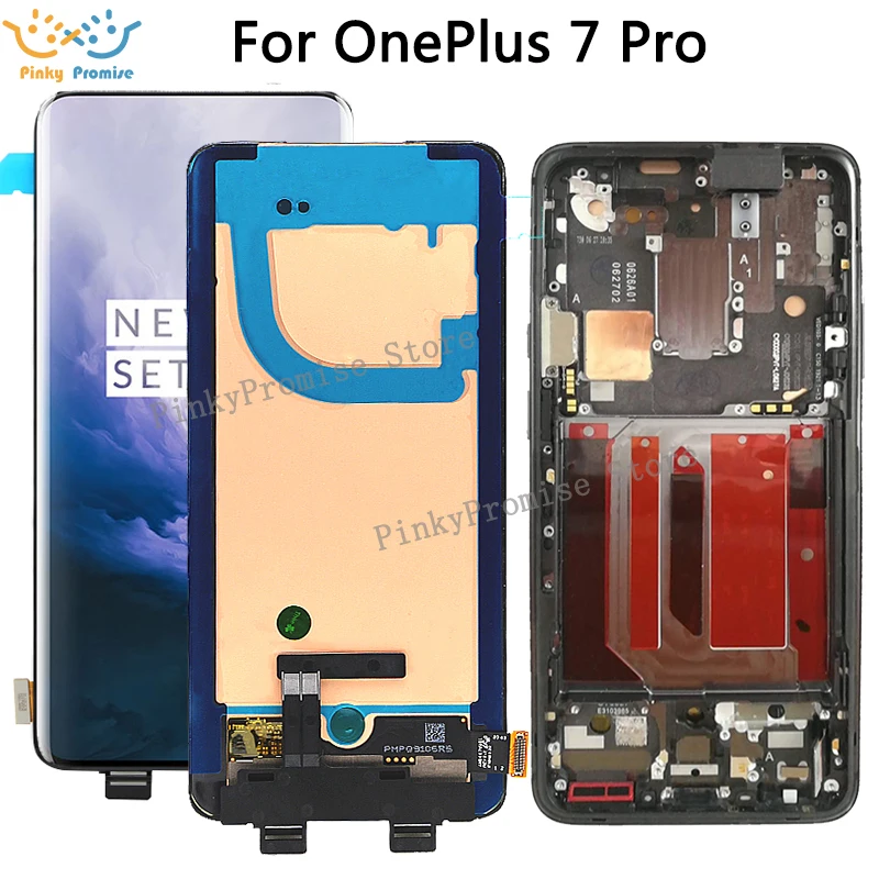 Оригинальный ЖК дисплей для OnePlus 7 Pro замены 7t LCD|Экраны мобильных телефонов| |