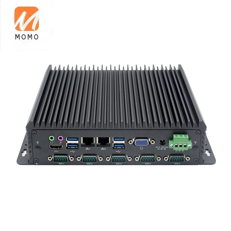 

Small Desktop Host Fanless Heat Dissipation System Computer Industrial Control Host Mini ITX Motherboard PC