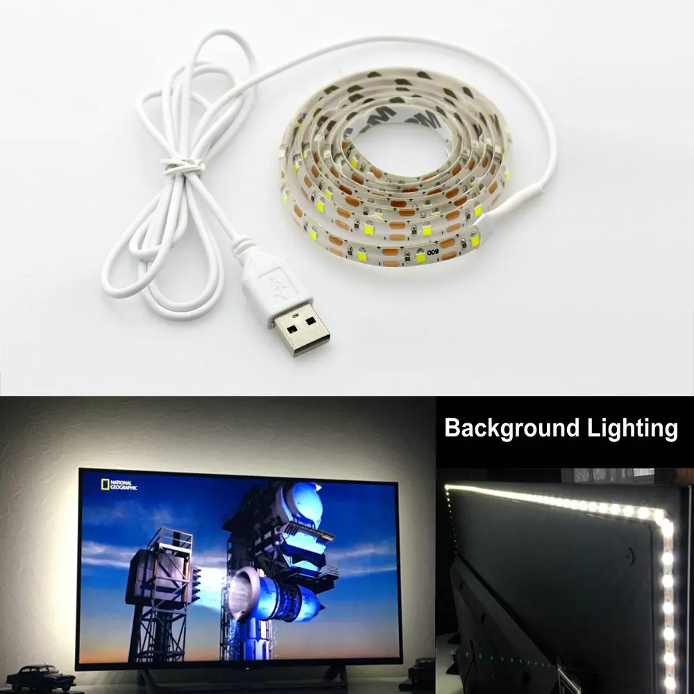 1 м 2 м 3 м беспроводной датчик движения светодиодная лента водонепроницаемый USB СВЕТОДИОДНАЯ подсветка под шкаф для кухни ЛЕСТНИЦЫ шкаф Ночная Лампа безопасности