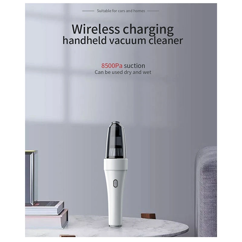

Multifunctional 8500PA Portable Vacuum Cleaner Handheld Wireless Mini Vacuum Cleaner for Auto Home Desktop