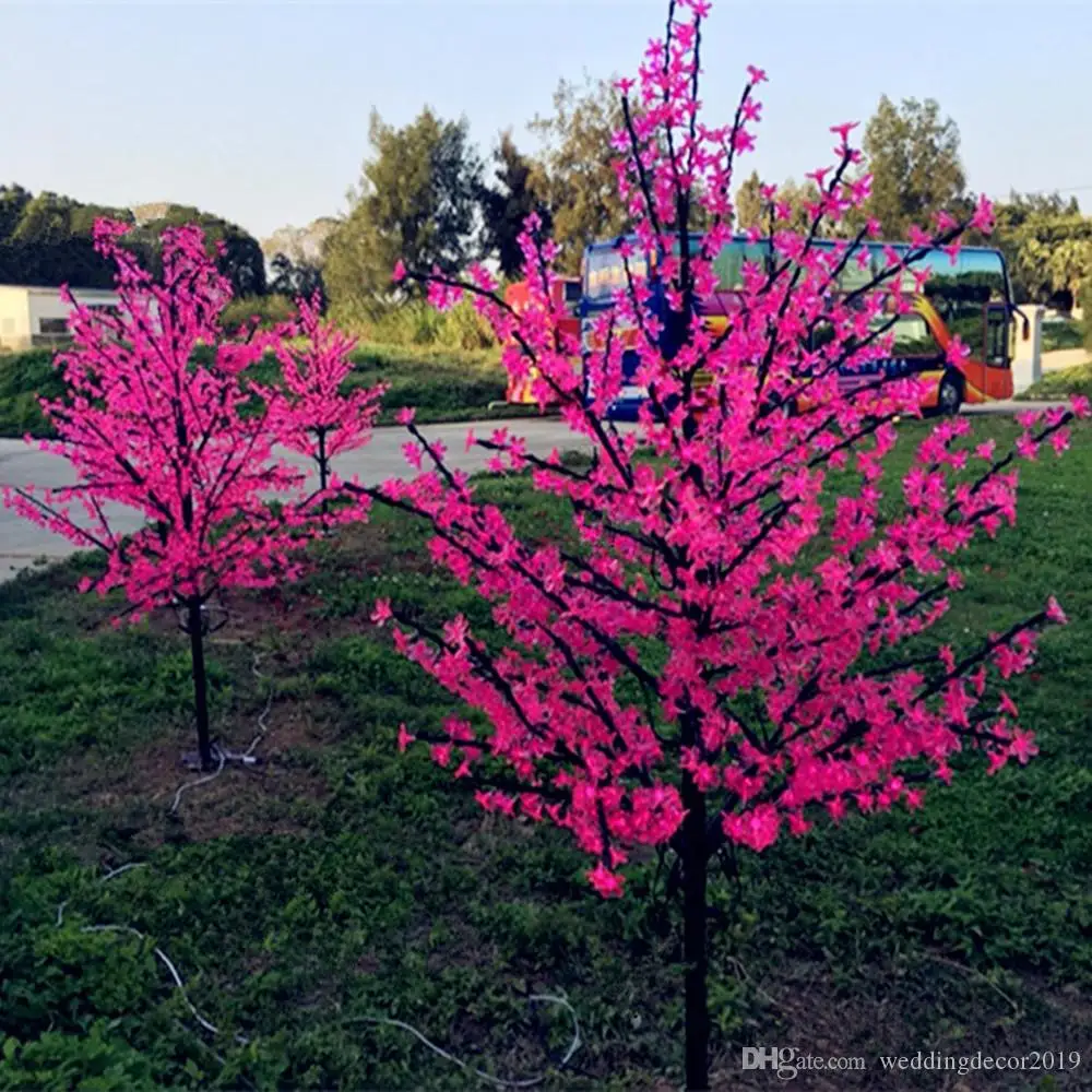 1 5 м Блестящий светодиодный Вишневый цвет Рождественская елка освещение