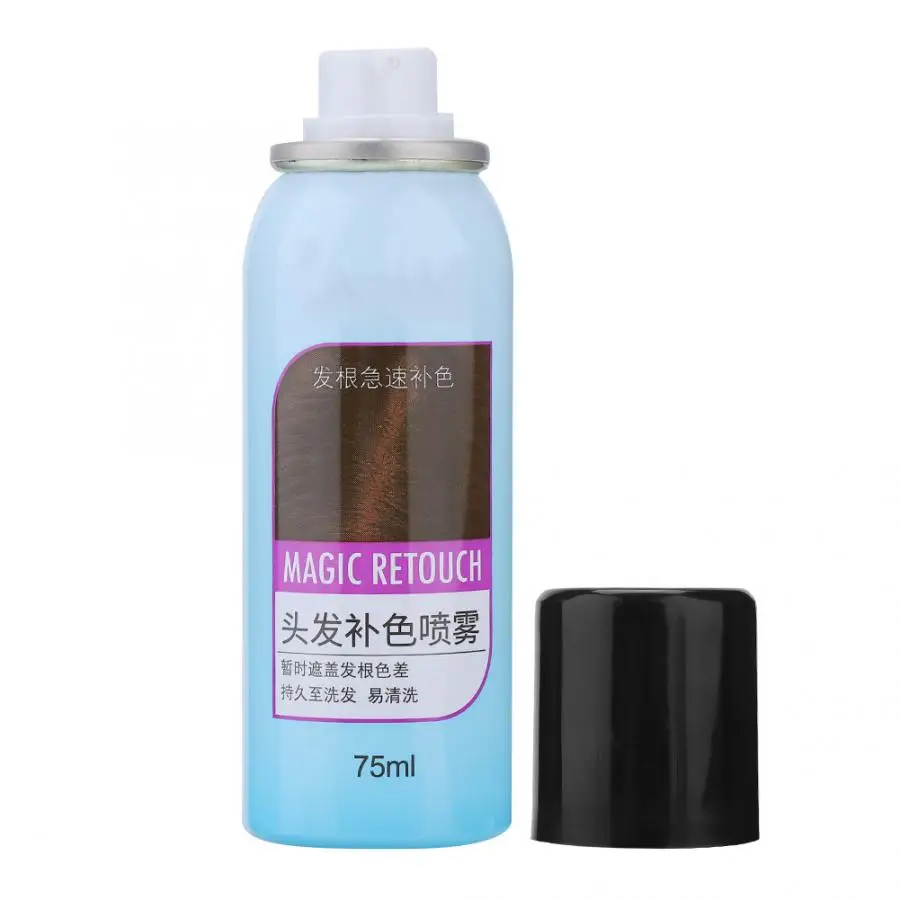 3 Colors 75ml Disposable Nourishing Hair Dye Color Spray Cover White Long Lasting Temporary Products | Красота и здоровье