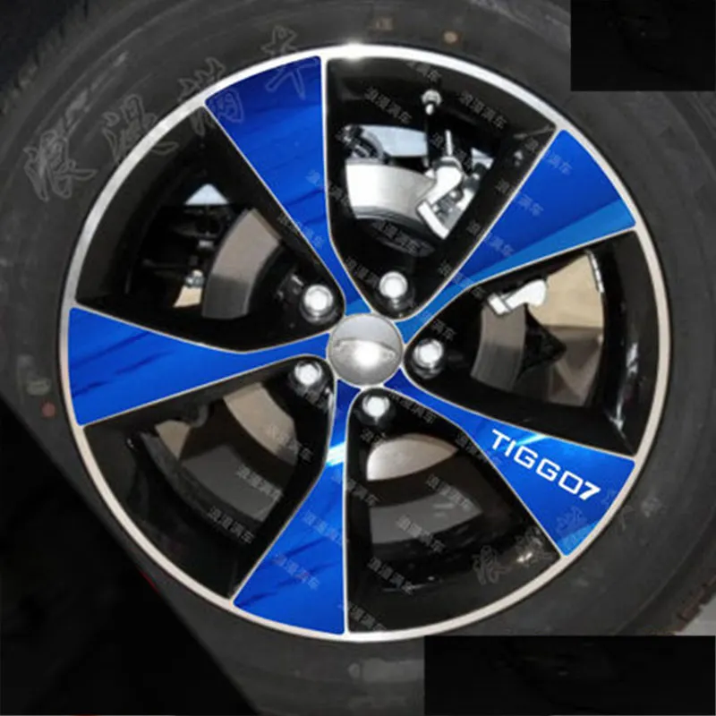 Для Chery Tiggo 7, Tiggo7, обод наклейки колеса автомобиля - Цвет: N