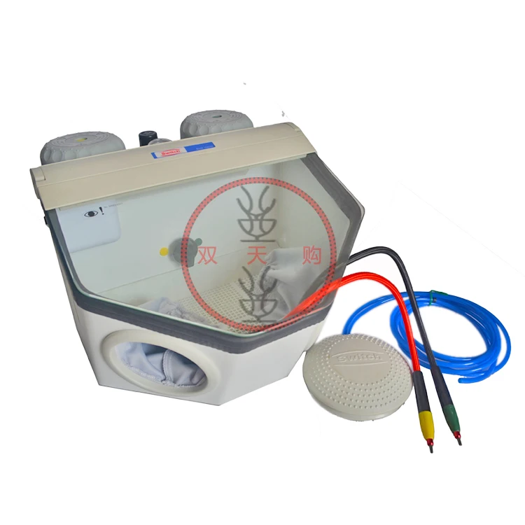 

jeweler Jewelry Deburring Tools 220V Sandblasting Machine with 2 pens Dental Equipment Automatic Sandblaster handpiece accessory