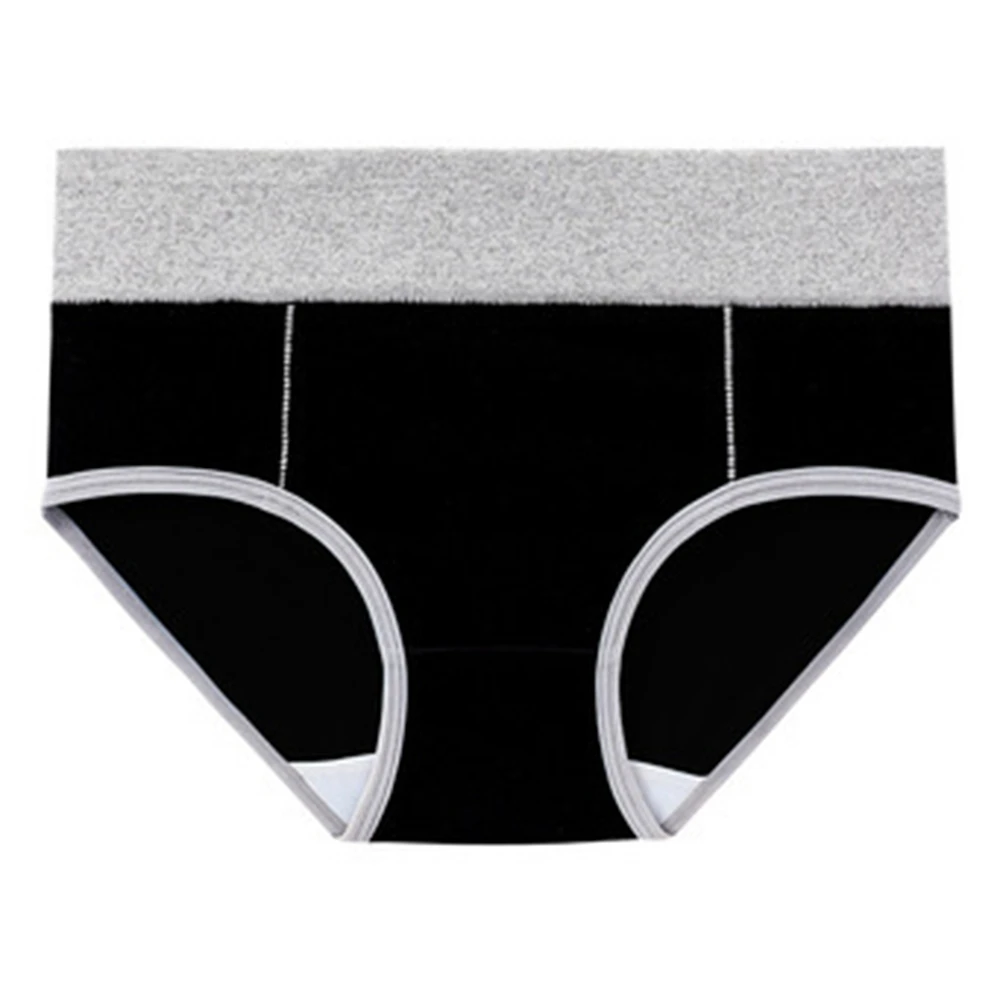 Women's Underwear Comfortable Panties Soft Lingerie Breathable Briefs Female Hight-Waist Stretch Intimates | Женская одежда