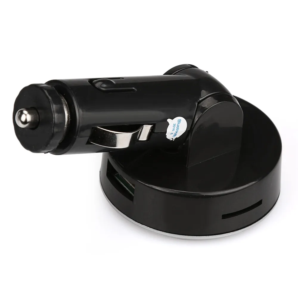 Fashion car-styling Wireless Bluetooth LCD MP3 Player Car Kit SD MMC USB FM Transmitter Modulator built-in microphone Black | Электроника