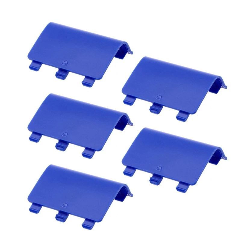 

5 PCS Gamepad Battery Cover Replacement Shell ABS Batteries Door Lids for -Xbox Series S/X Wireless Controller