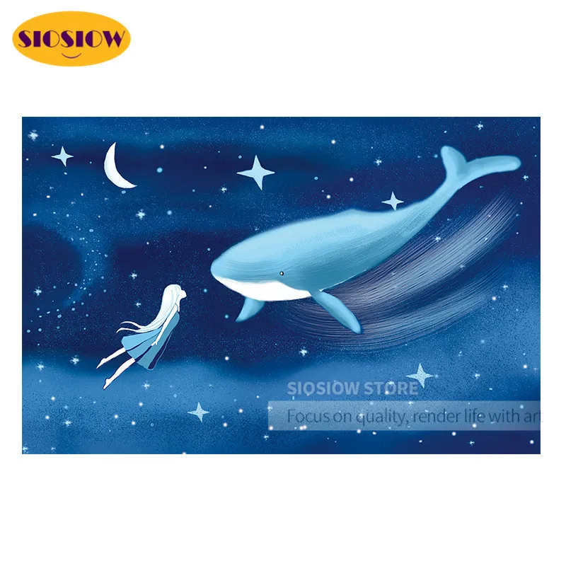Алмазная живопись ночное небо картина 5D сделай сам с полным заполнением мозаика