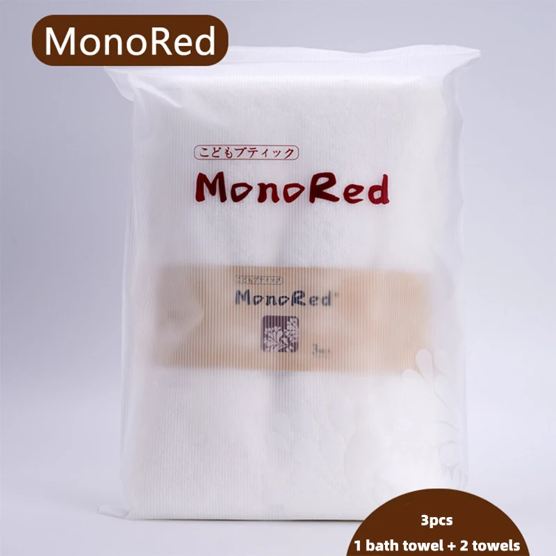 

Cotton Towel Set for Adults 2 Face Hand Towel 1 Bath Towel Bathroom Solid Color Blue White Terry Washcloth Travel Sports Towels