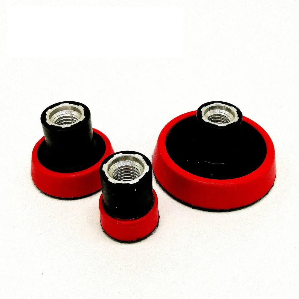 

1/2/3 inch Soft Edge Sanding DISC for Rotary Polisher 25mm/50mm/75mm Hook & Loop Adhesive Back Plate for Buffing Pads M14 & 5/8