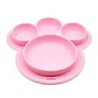 Силиконовая детская чаша, детская силиконовая тарелка, посуда, пищевая добавка, чаша для детей, нескользящая присоска, детская посуда для кормления