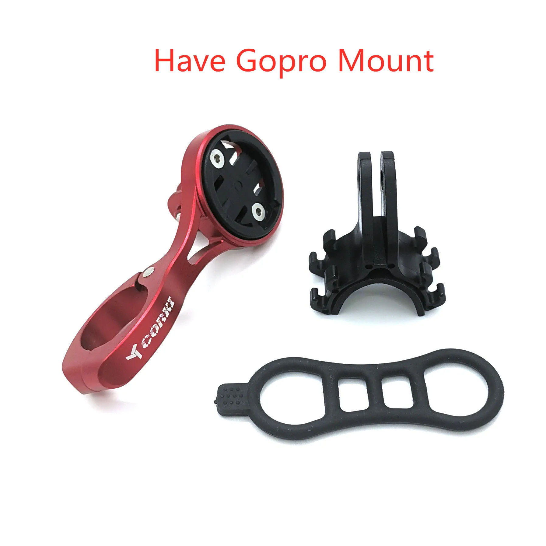 Bryton Red Велосипед TT Компьютер Крепление велосипед gps кронштейн для GARMIN Edge I gps порт Wahoo Bryton Триатлон подлокотник 22,2 мм держатель для компьютеров - Цвет: Bryton Red