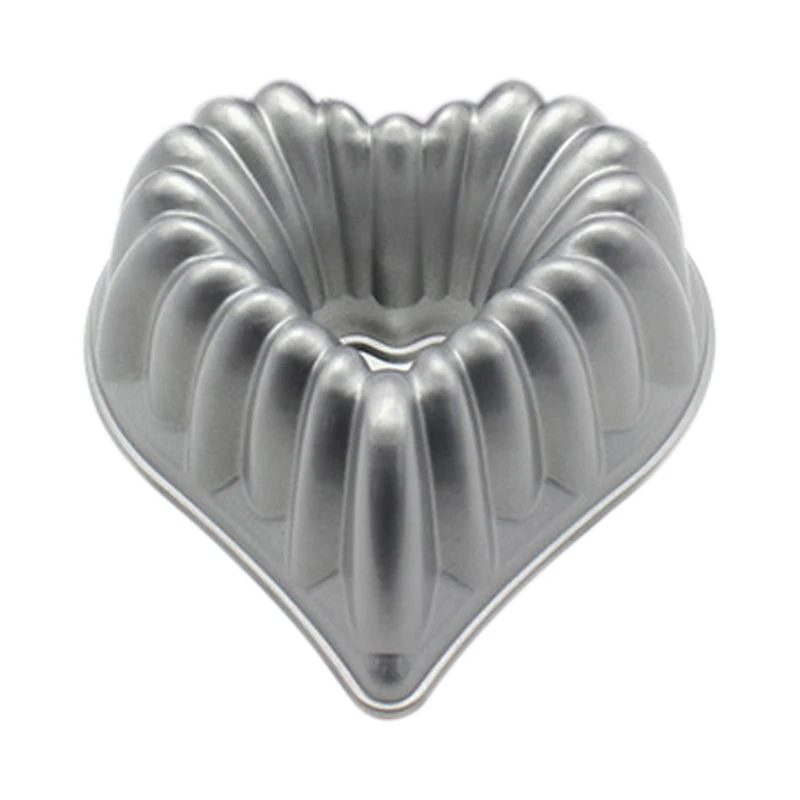 

Charlotte Heart Cake Pan,Aluminum Cake Mold DIY Baking Dessert Mousse Cake Kitchen Tool Non-Stick Cake Baking Tray Tool