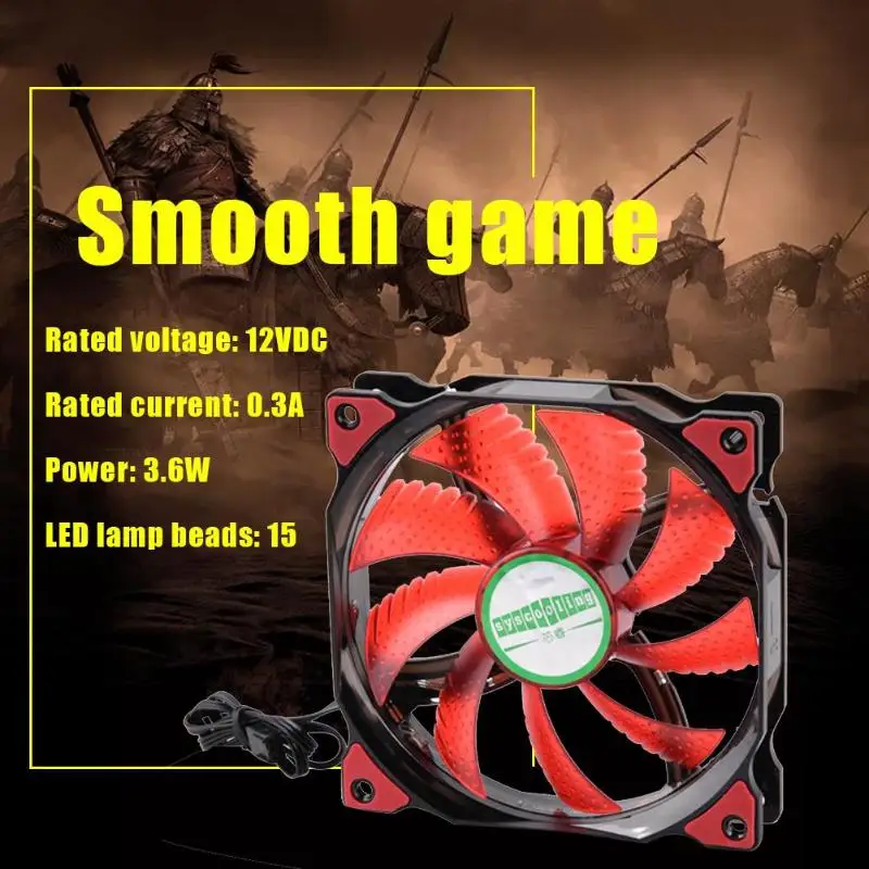 Ультра тихий вентилятор для корпуса компьютера Вентилятор охлаждения