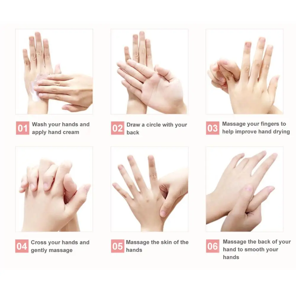 5 шт./лот растительный экстракт аромат увлажняющий питательный крем для рук