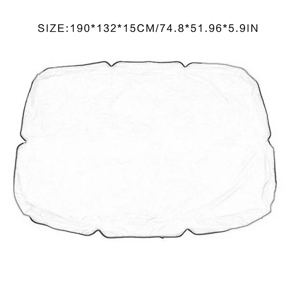 

Seater Size Outdoor Garden Patio Swing Sunshade Cover Canopy Seat Top Cover courtyard waterproof swing sunshade