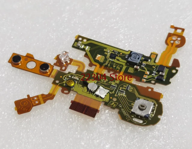 Новая и оригинальная печатная плата для вспышки Sony WX350 крышка в сборе кнопка