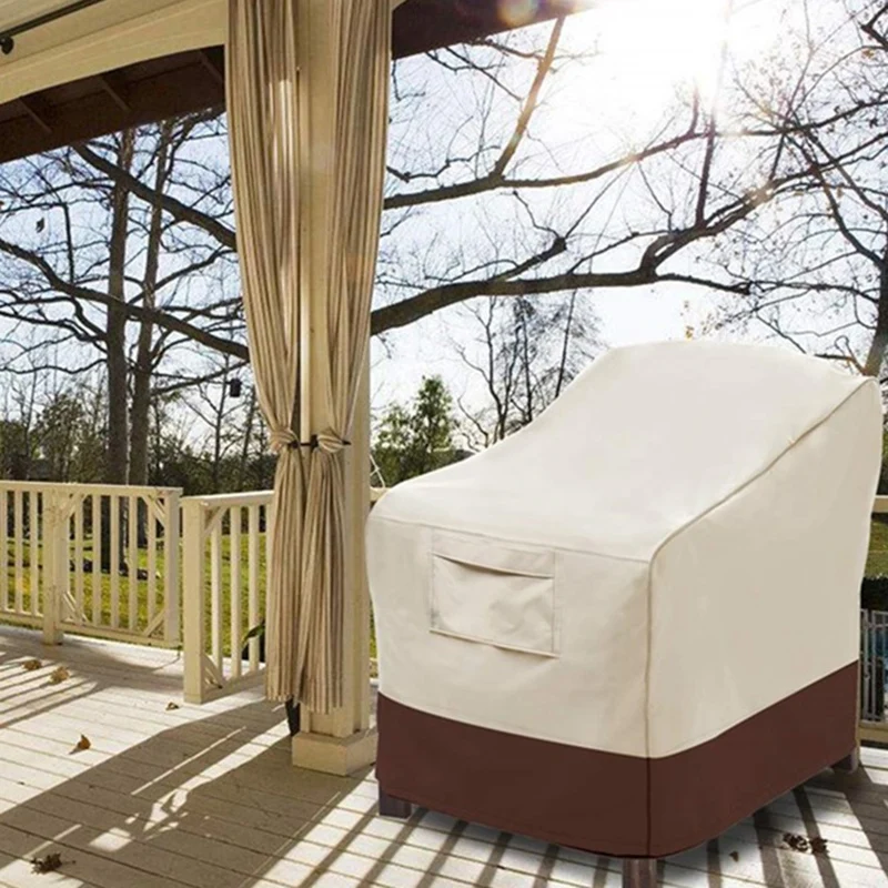 Водонепроницаемые пыленепроницаемые чехлы для стульев патио сидений отдыха