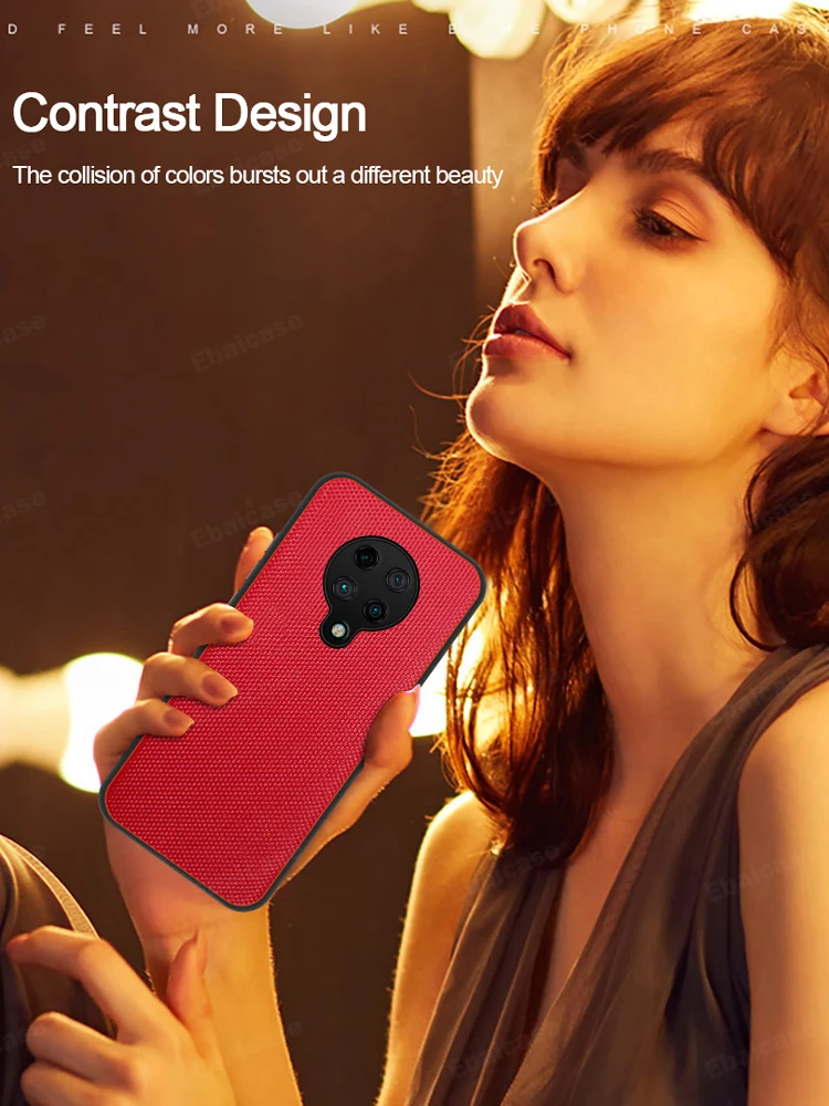 

For Xiaomi Redmi K30 Ultra Case Luxury Nylon Fiber Texture Anti-Slip Shockproof Back Cover For Xiaomi Mi 10 Ultra Pro 5G Case