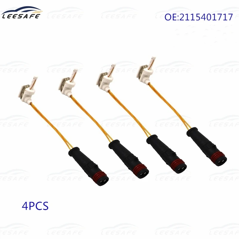 

4PCS 2115401717 Front Rear Brake Pad Wear Sensor for MERCEDES BENZ C207 A209 C216 S212 W204 CL203 W211 S211 W220 W211 S203 R171