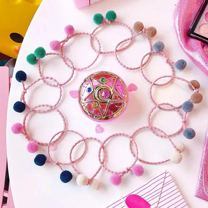 Японский простой маленький свежий ободок для волос круг милая девочка сердечко