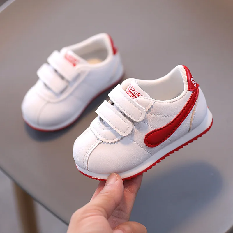 

Boy shoes Children Sneakers Spring Autumn Breathable leisure sports shoes Running Baby white shoes girls Infant Kids Shoes