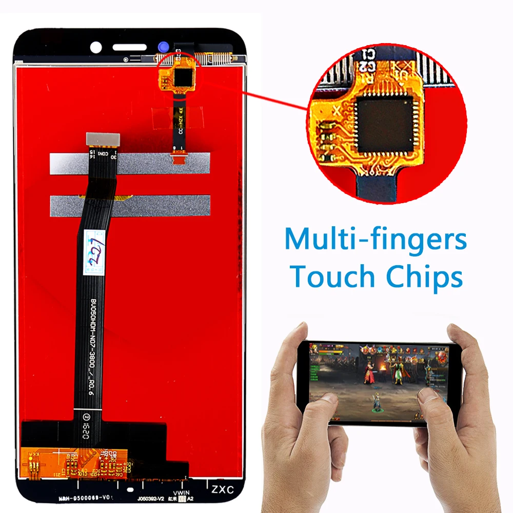ЖК дисплей с дигитайзером в сборе Vancca 100% испытано для Xiaomi Redmi 4X рамка сенсорный