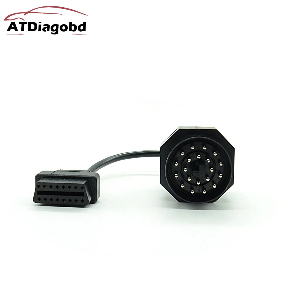 1 шт. OBD II адаптер для BMW 20 pin к OBD2 16 PIN Female разъем e36 e39 X5 Z3 Новинка Бесплатная доставка