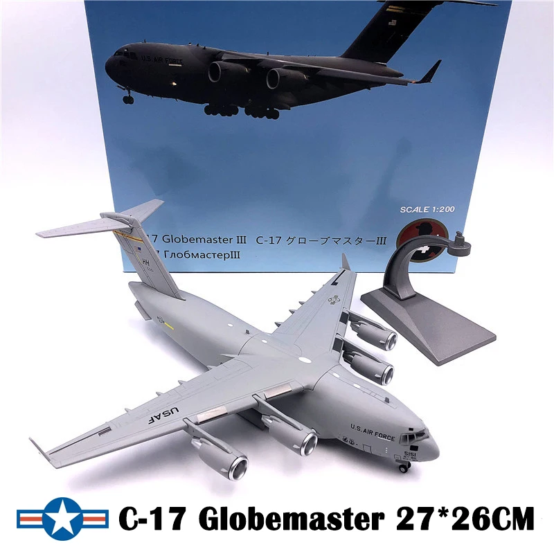 1:200 держатель серии Hardcover с сплава мобильный телефон Дисплей Стенд C 17 Globemaster III U.S.