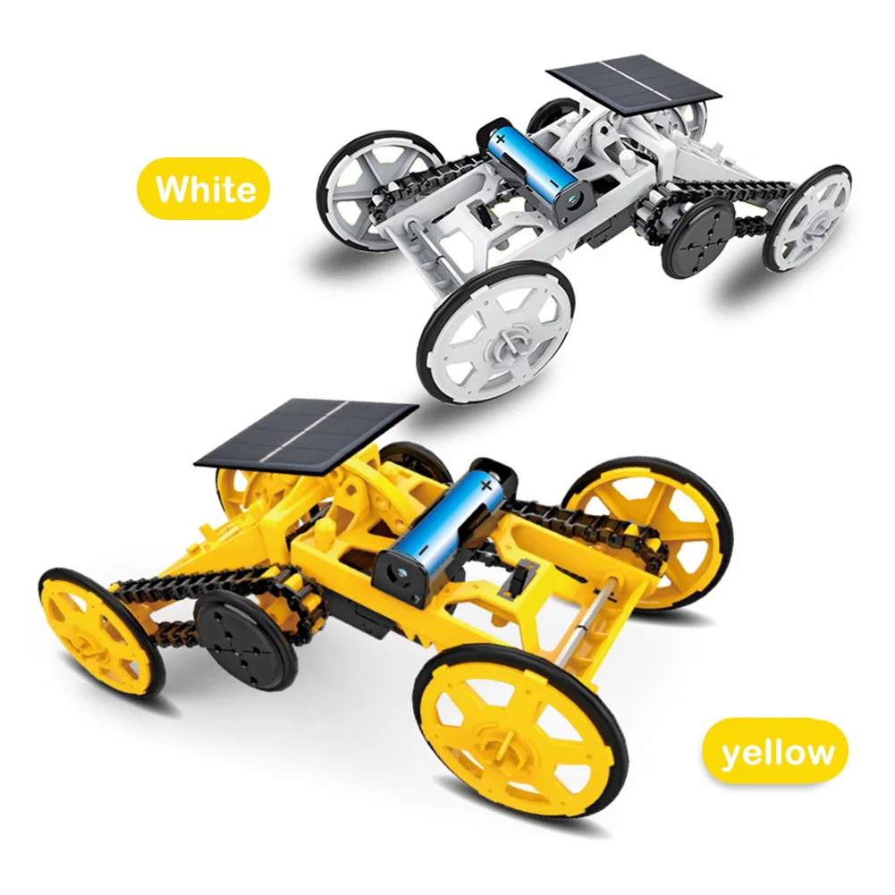 DIY STEM Toys Educational Solar Robot Kit Energy Hybrid Car Model Assembled Science Technology Toy Kids Gift | Игрушки и хобби