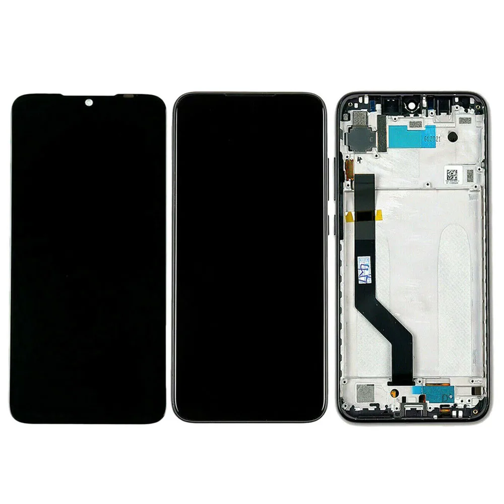 

ЖК-дисплей 6,3 дюйма для Xiaomi Redmi Note 7, ЖК-дигитайзер, сенсорный экран, рамка, дигитайзер в сборе, замена для Redmi Note 7 Pro, дисплей