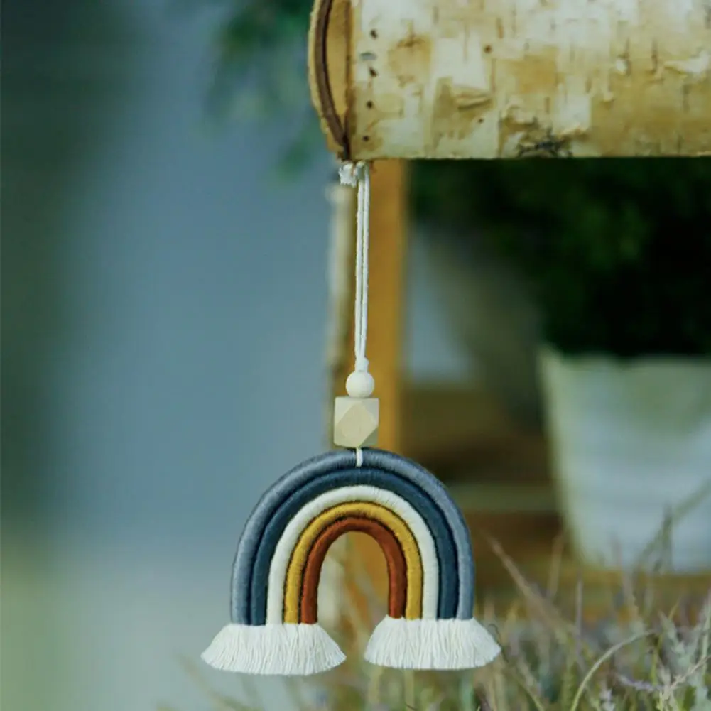 

Car Pendant Novel Portable Rainbow Car Pendant Durable Compact Hanging Pendant