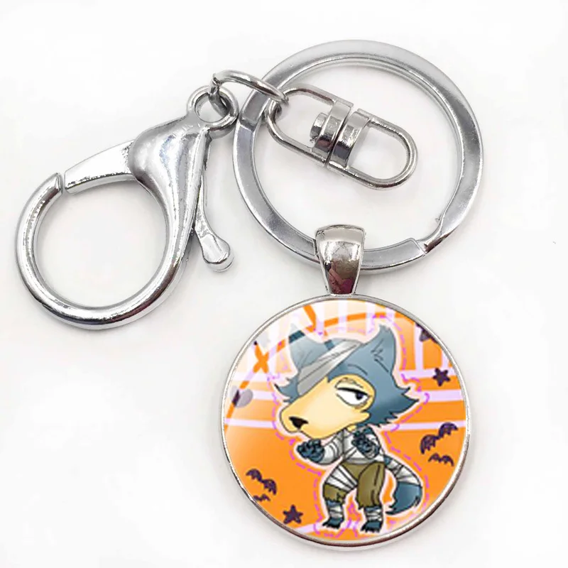 Подвеска для ключей BEASTARS подвеска из высококачественного стекла кабошон с фото