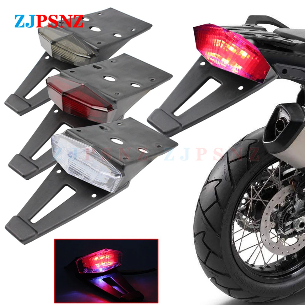 

Motorcycle ATV Rear Fender LED Rear Tail Brake Indicator Signal Lamp Universal Turn Signal Light For Bobber Dirt Bike Motorcycle