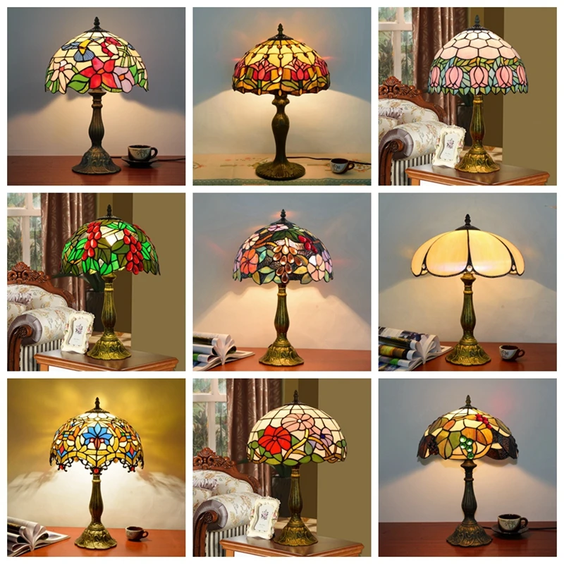 Средиземноморский Декор Турецкая лампа с абажуром Tiffanylamp для спальни гостиной