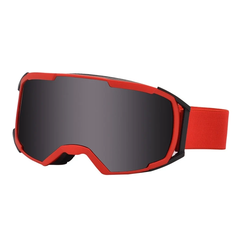 

Ski glasses double layer anti fog and anti snow blindness goggles large cylinder mountaineering windproof glasses