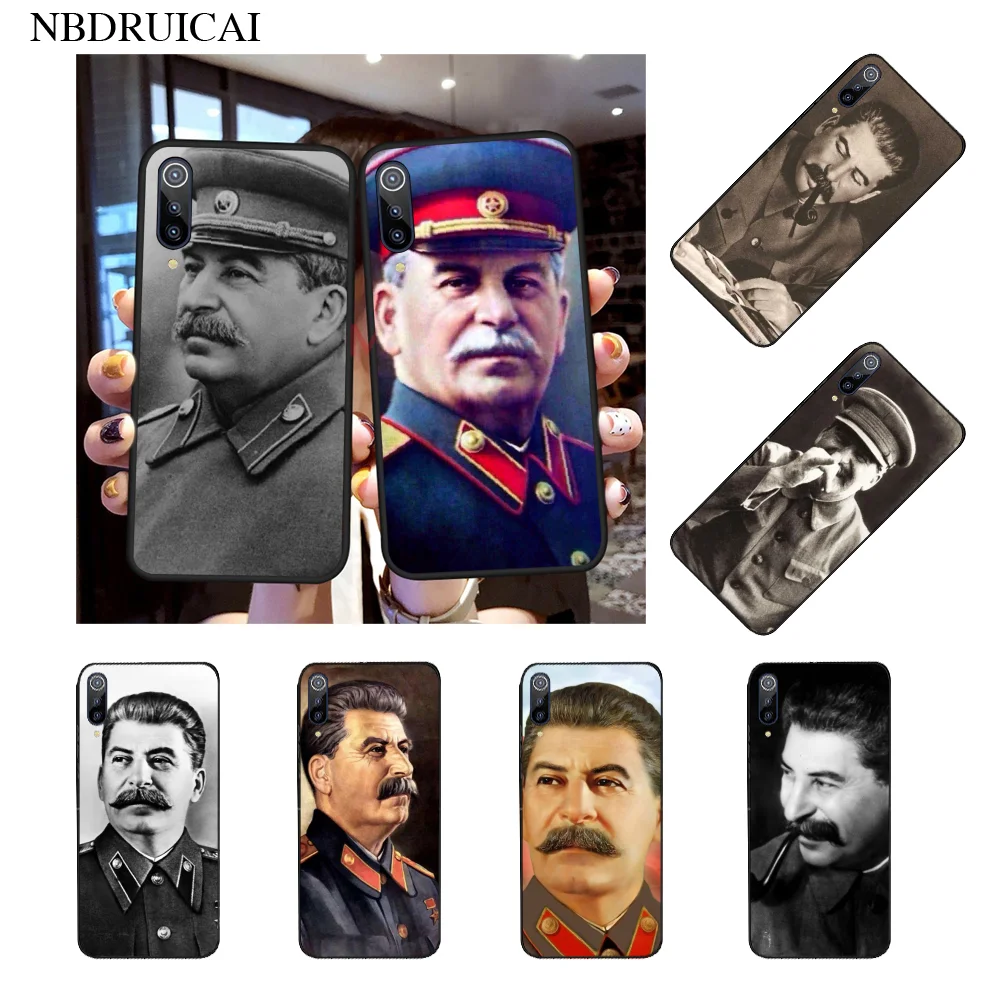 NBDRUICAI русский командир Сталин чехол для телефона Xiaomi 8 9 se 5X Redmi 6pro 6A 4X 7 5plus note 5