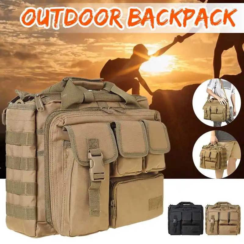 

Men Military Tactical Bag Messenger Shoulder Bags Molle Outdoor Waterproof Male Hunting Camouflage Single Belt Sack Handbags
