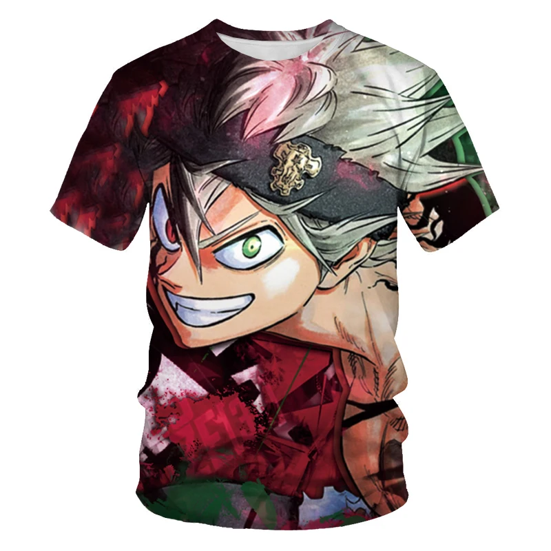 

Japanese anime men's and women's T-shirts 3D printing T-shirts oversized T-shirts My Hero Academia personality fashion