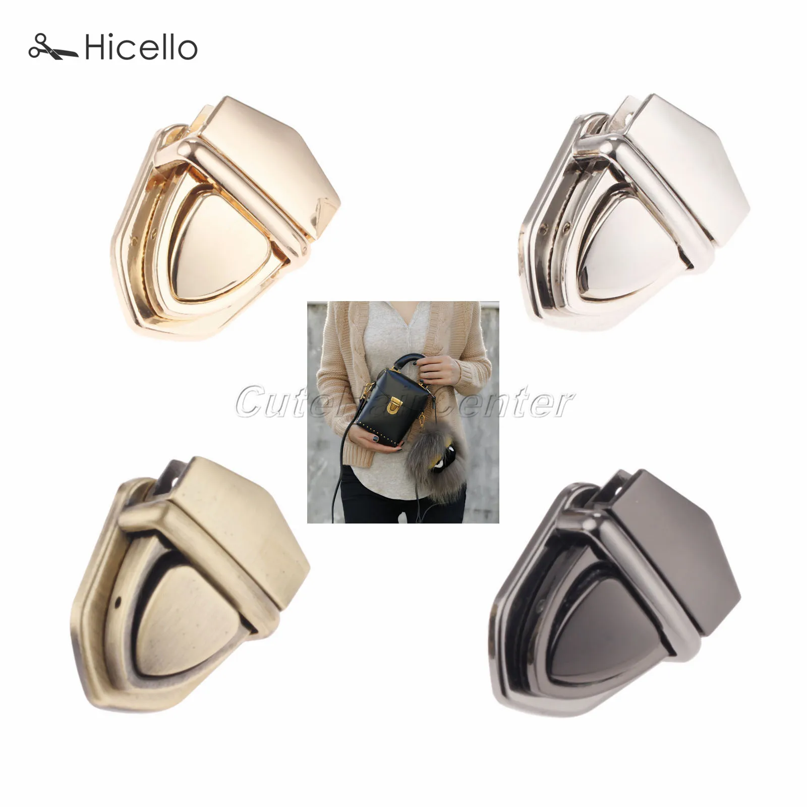 Застежка молния на сумку 29 х38 мм 1 комплект|Пряжки и крючки| |