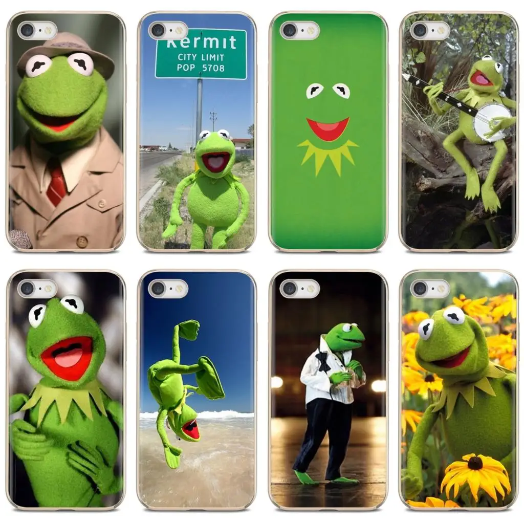 Силиконовый чехол Muppets Kermit The Frog для телефона Huawei Y6 Y5 2019 Xiaomi Redmi Note 4 5 6 7 8 Pro Mi A1 A2 A3 6X 5X