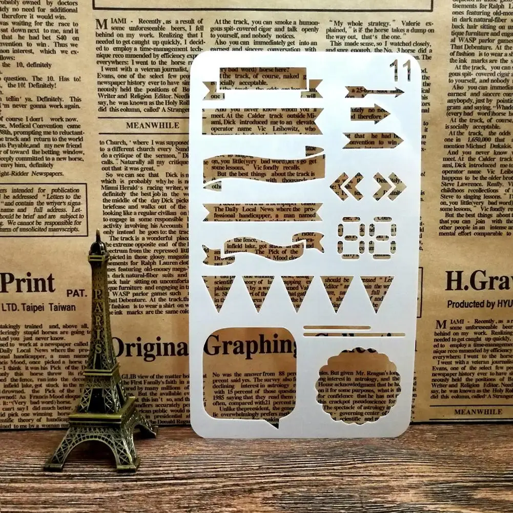 12 шт. № 1-12 шаблон для рисования Детские граффити Рисование DIY альбом скрапбукинга