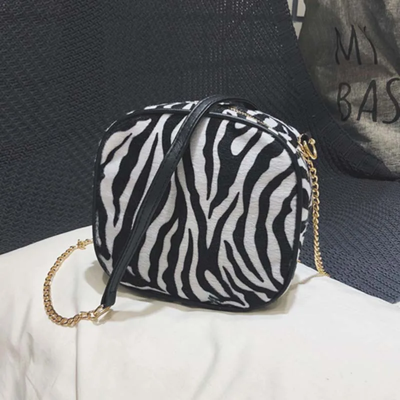 

ABDB-Simple Casual Leopard Print Small Bags Fashion Girls Shoulder Messenger Bags 2018 Crossbody Bag for Women