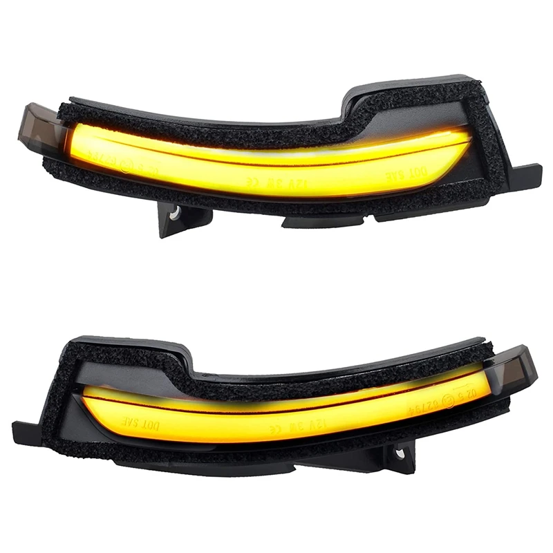 

LED Dynamic Side Mirror Lights, for Ford Mustang 2015 2016 2017 Rearview Mirror Indicator Turn Signal Light