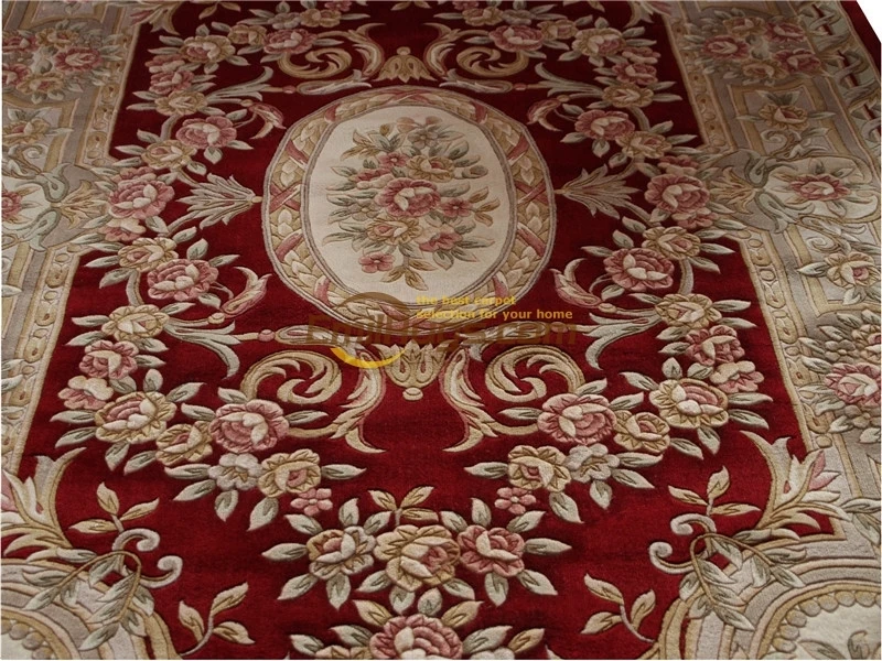 chinese wool carpets woven Big For Living Room Antique Decor Fashionable Household Decorates