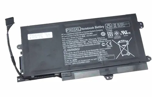 Аккумулятор для ноутбука PX03XL 11 1 В 50 Втч HP Φ 715050 001 714762 421 PXO3XL|Аккумуляторы