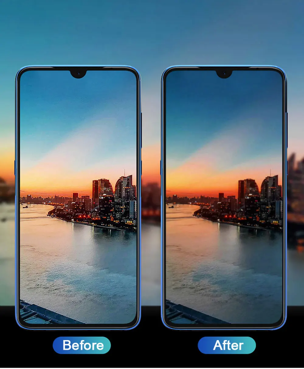2 в 1 0 26 мм 9H закаленное стекло для Xiaomi Redmi Note 8 7 Pro K20 Mi 9T A3 CC9 Защитная пленка