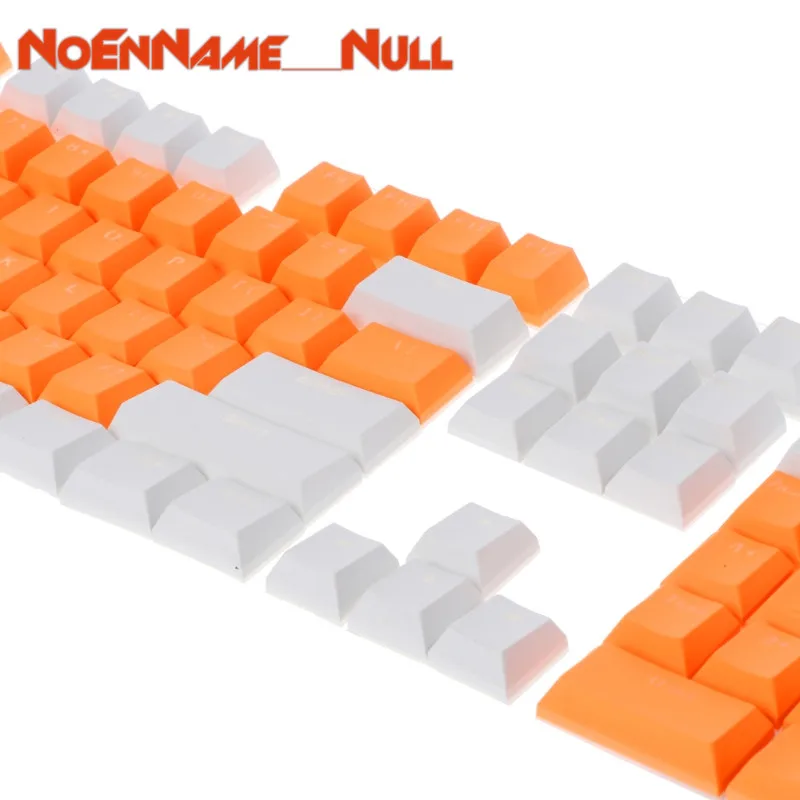 mechanical keyboard replaceable keycaps translucent double shot pbt 104 keycaps backlit for cherry mx keyboard switch free global shipping