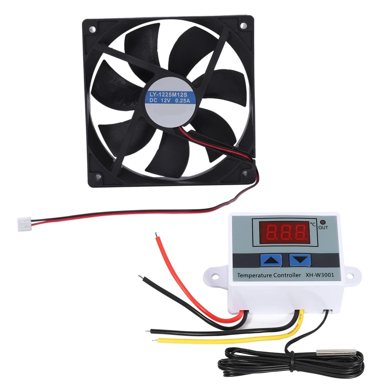 Вентилятор охлаждения с подшипником 120 мм x 25 12 В 2 контакта 220 цифровой