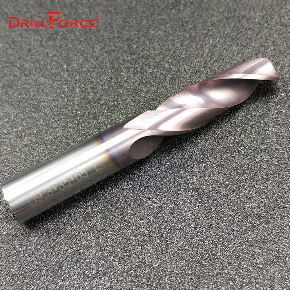 Drillforce 1 шт. диаметр. 9,1-20,0 мм HRC65 вольфрамовые твердосплавные сверла сверло для закаленный сплав инструмент из нержавеющей стали